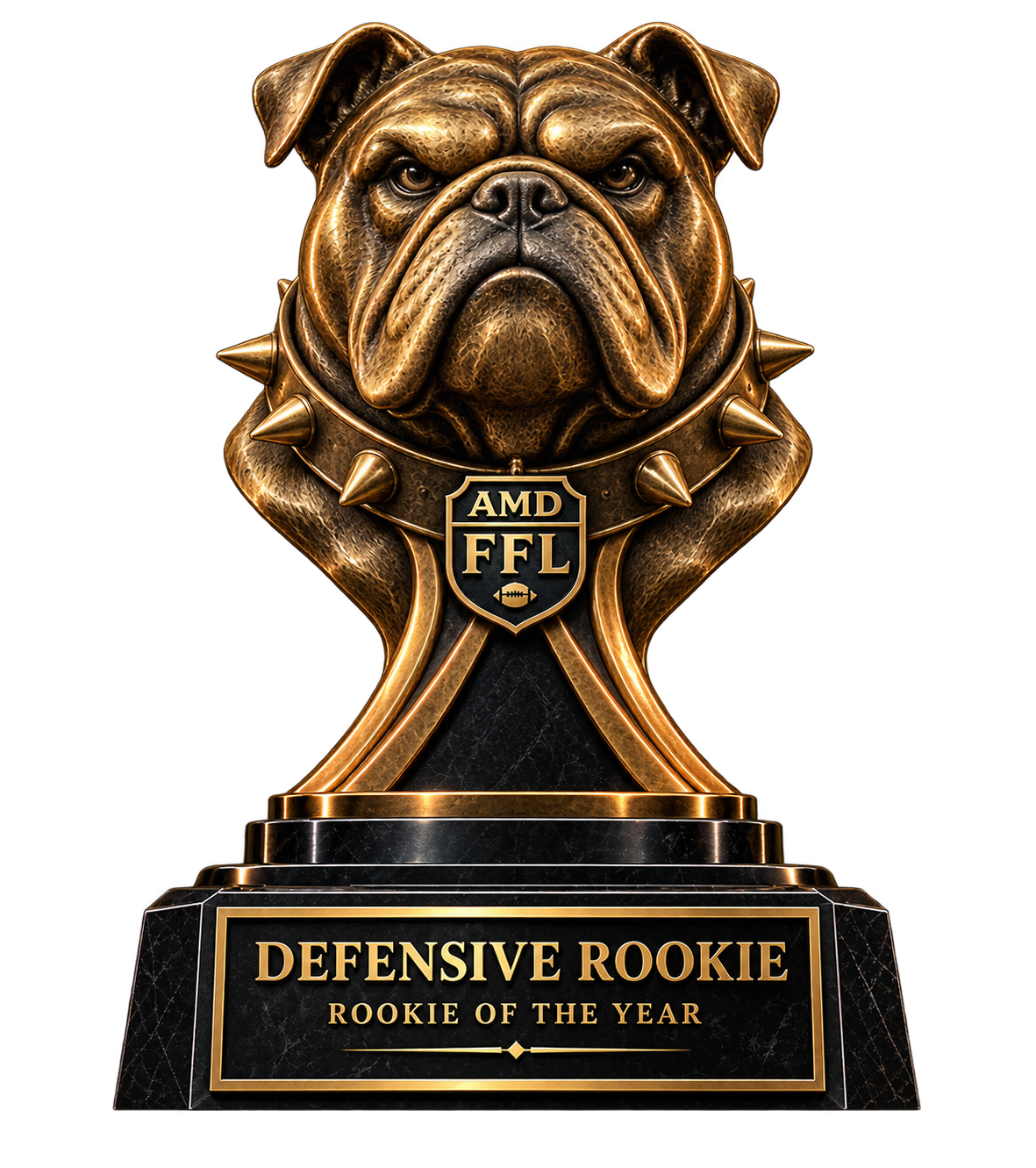 AMD FFL Defensive Rookie trophy