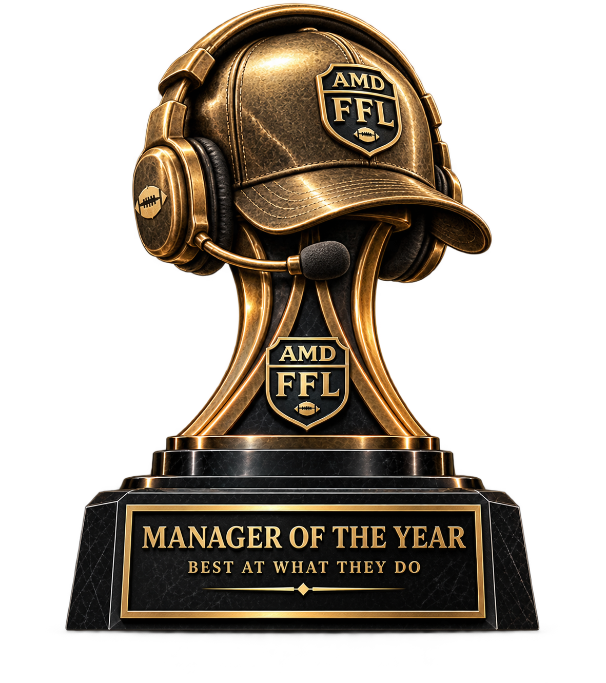 AMD FFL Manager of the Year trophy