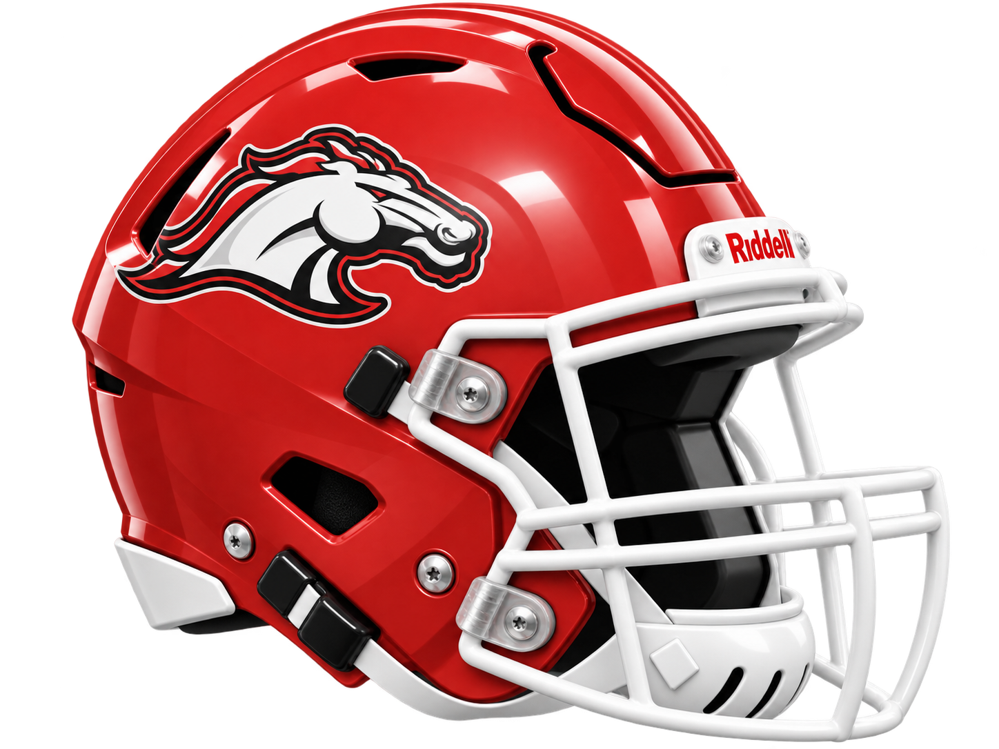 Brophy Broncos helmet