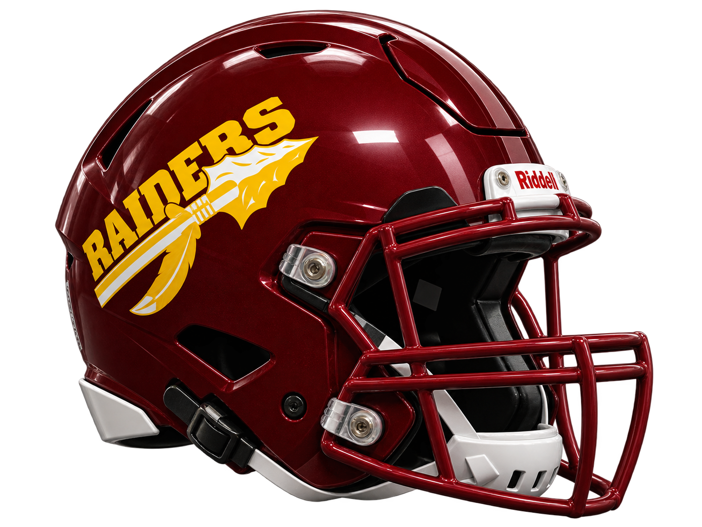 East Peoria Raiders helmet