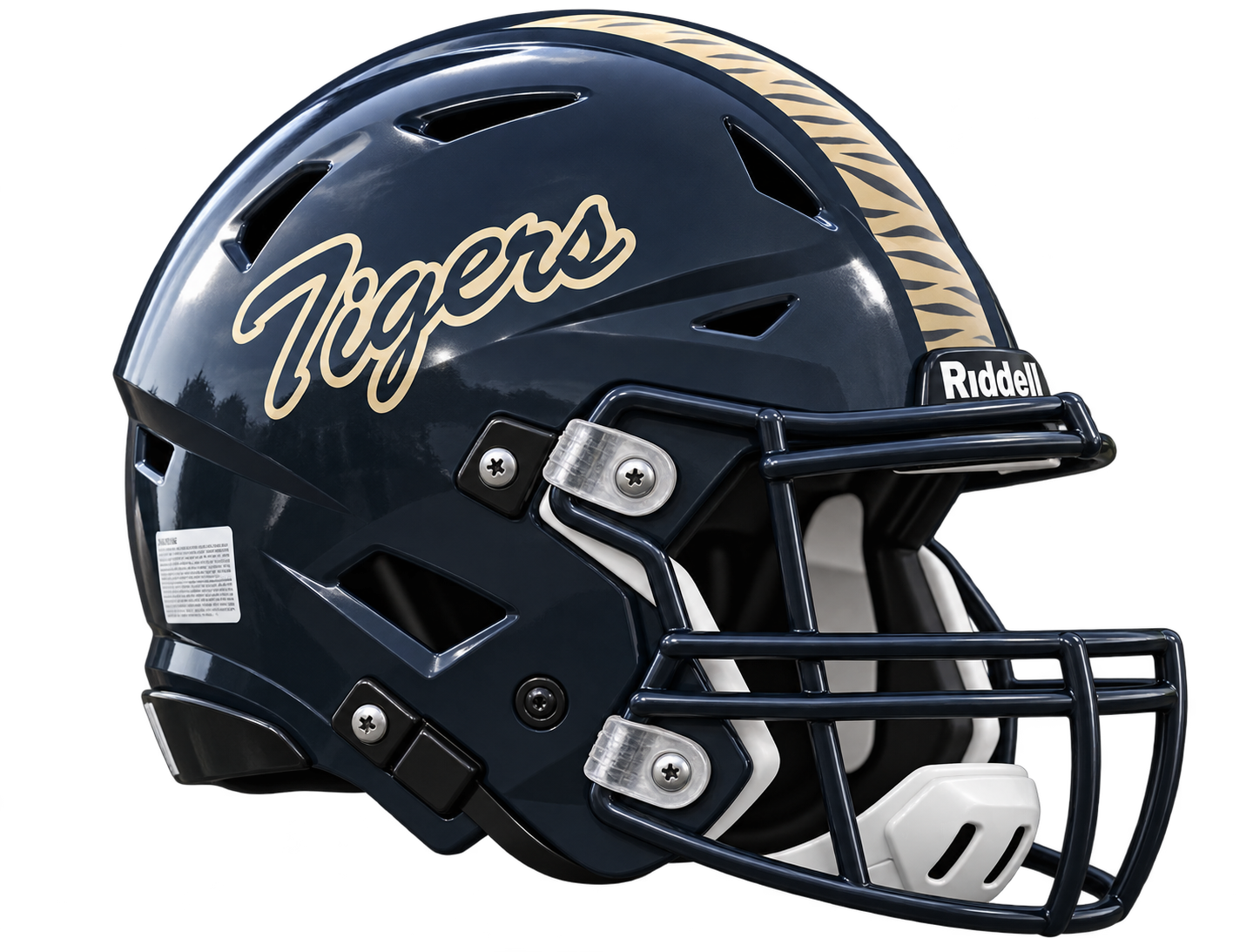 Excelsior Springs Tigers helmet