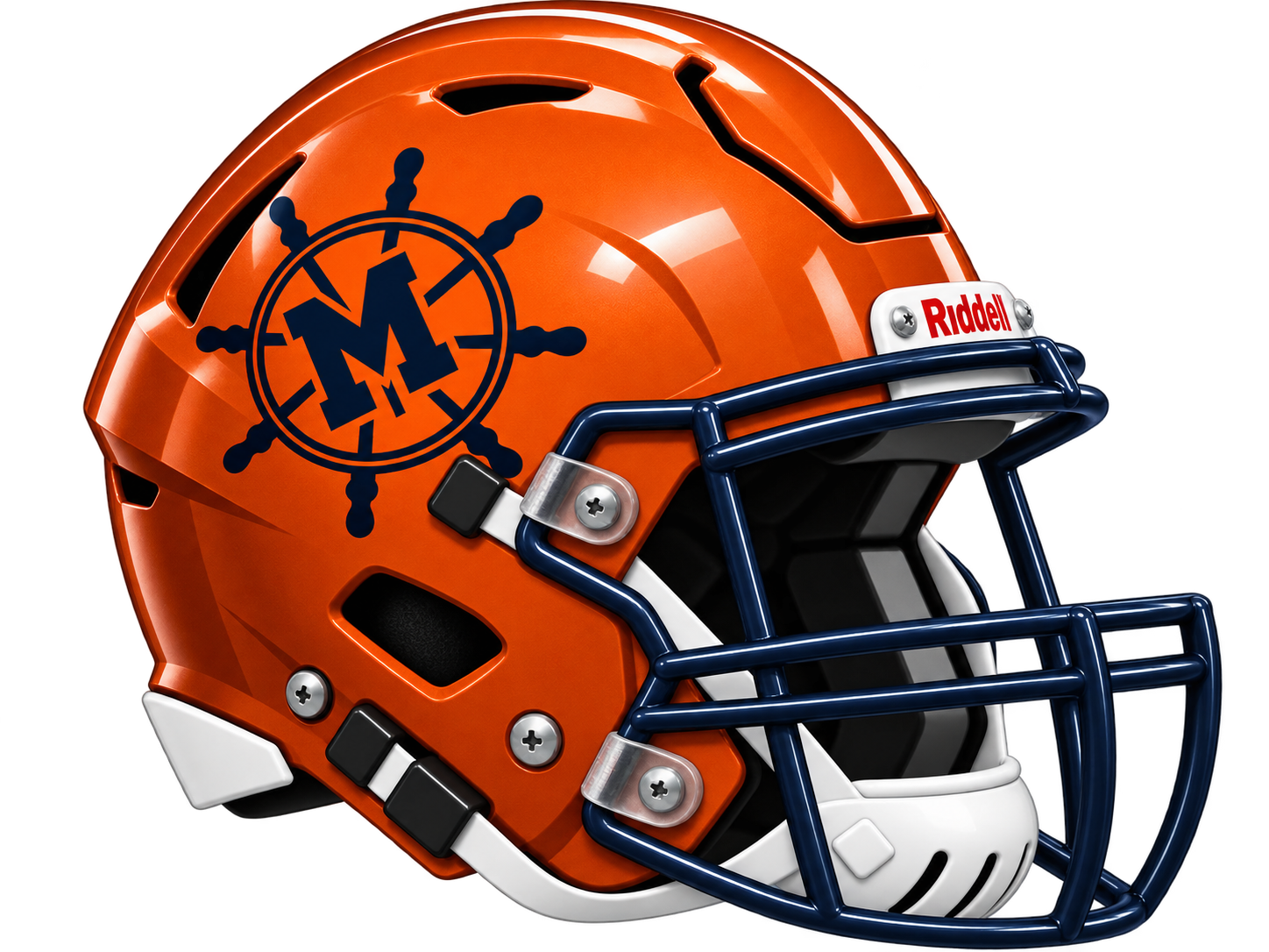Maury Commodores helmet